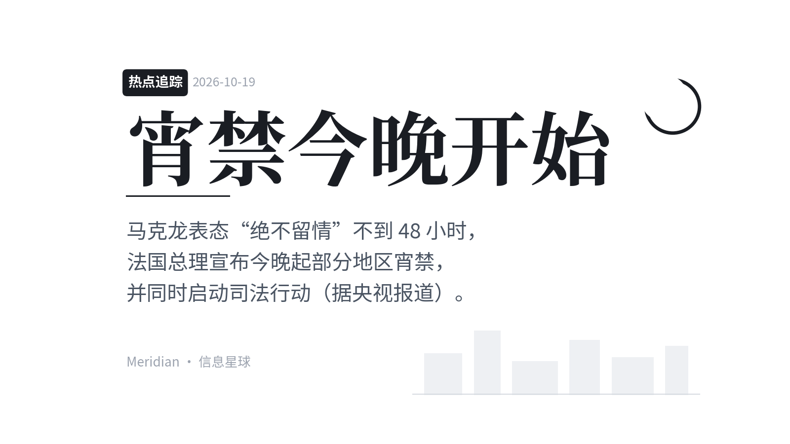 宵禁今晚开始