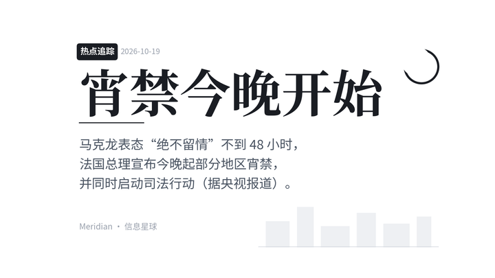 宵禁今晚开始